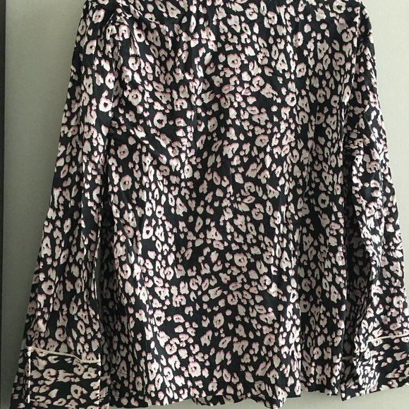 Victoria secret 100% cotton leopard print top - Picture 2 of 6